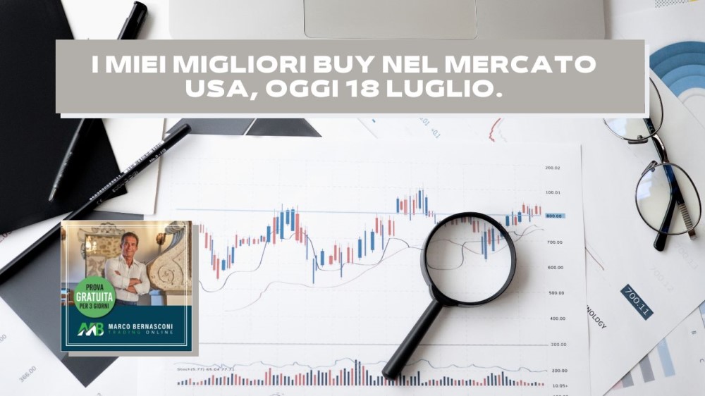 I Miei Migliori Buy Nel Mercato Usa, Oggi 18 Luglio. Marco Bernasconi ...