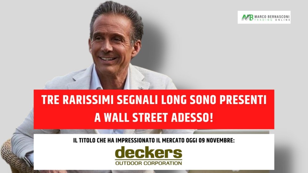 Wall sale street adesso